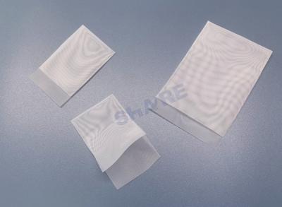 China Easy Tear Pinch-to-Open Design Acid Resistant Polyester Mesh Biopsy Samples Bags With 7mm Flaps for sale