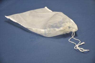中国 Tailored Nylon Polyester Mesh Filter Bag Special Size Construction With String 販売のため