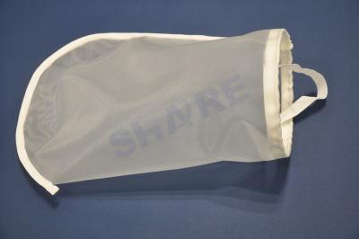 Chine Nylon Monofilaments Mesh Filter Bags With Drawstring, Plastic Flange, Stainless Steel Ring Or Zinc Galvanized Steel Ring à vendre