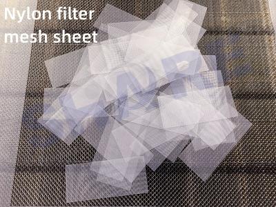 China 55 Micron Nylon Filter Mesh Sheets Discs Shapes Cut In Tight Tolerance for sale