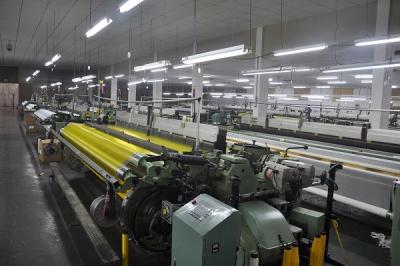 中国 中国はKufnerのリードと編まれる100%のポリエステル ヤーンから成っているポリエステル スクリーンの印刷の網を越えます 販売のため