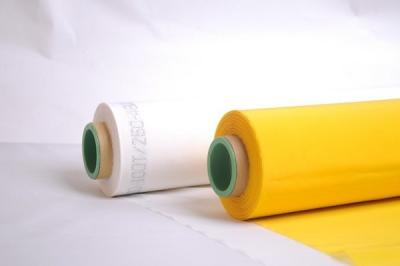 China High Elasticity and Emulsion Adhesion Nylon Screen Printing Mesh For Onto Irregular Surface for sale