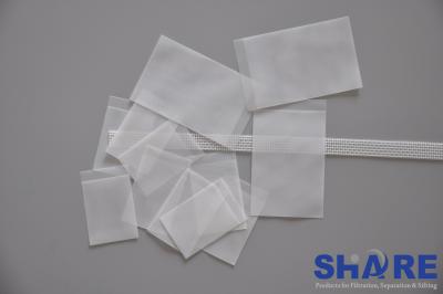 China Opening 199UM Liquid Filter Bags 75 X 95MM With / Without 7MM Flap Available for sale