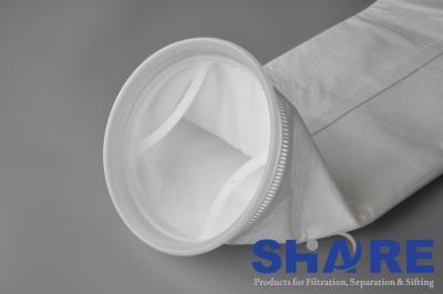 China Sacos industriais de feltro do filtro dos PP dos sacos para o pó do fluxo alto com meios da gota de baixa pressão à venda