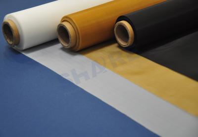 China Yellow Screen Printing Meshes Monofilament Yarn Type For Glassware Printing for sale