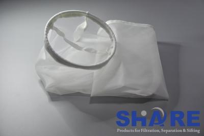 China Duidelijk Weefsel 400 Micron NMO Nylon Mesh Filter Socks Te koop