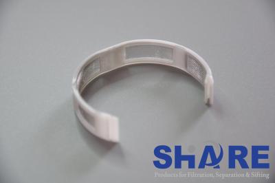 Chine Le plastique de moulage d'insertion industrielle filtre la maille métallique synthétique à vendre