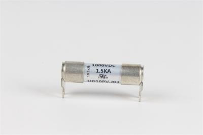 China High Breaking Capacity Dissmann Fuse 10x38mm , Two Pin Ceramic Fuse UL Certified for sale