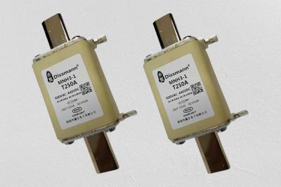 China High Voltage NH Type HRC Fuse High Breaking Capacity 250A Rated Current for sale