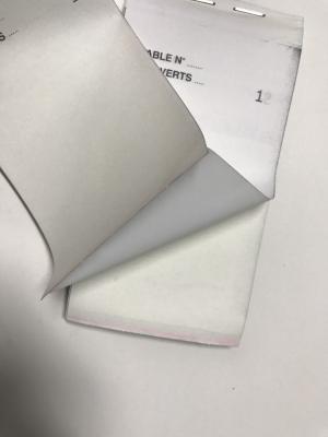 China Carbonless paper with Blank Waitor Pad and 50checks per book factory directly supply for sale