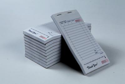 China CT-1200SP customized  guest check book for hotel and restaurant waiters with 15 lines of bill book paper for sale