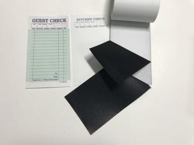 China CT-G3616 Customizable Grade A Custom Printed Carbonless Invoice Restaurant Guest Check Receipt for sale