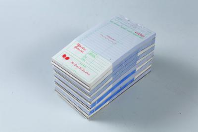 China CT-903 Customized US Guest Check with Carbonless Paper and Sequentially Numbered Columns for sale