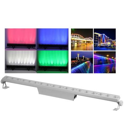 China 18*4W RGBW 4in1 LED Lámpara de lavado IP65 Luz de escenario de la ciudad LED Para DJ Disco Party en venta