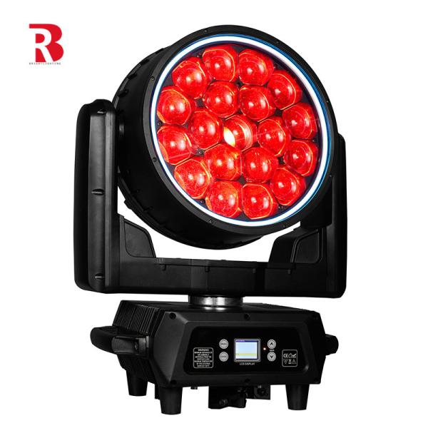 Quality DMX512 IP65 Professional Moving Head Lights Waterproof 19*40W for sale