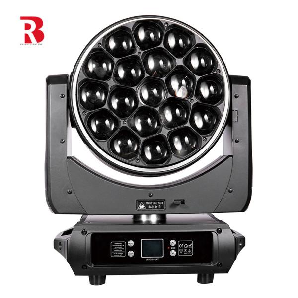 Quality DMX512 IP65 Professional Moving Head Lights Waterproof 19*40W for sale