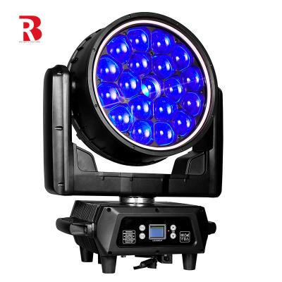 China 100V 240V Bee's Eye 19*40W DMX RGBW 4in1 Mini LED Spot Moving Head Light DMX à venda