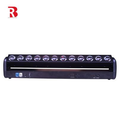 China 12pcs 30W RGBW 4in1 LED Beam 3 Degree Light Bar Stage Lighting For Theater Studio for sale