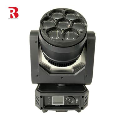 China 7x40w Alto brillo RGBW 4 en 1 LEDs Bee Eye Beam Moving Light en venta