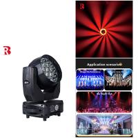 Quality Wash LED Zoom 19pcs 15W Sharpy Beam Moving Head Stage Light RGBW Infinite for sale