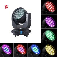 Quality 19pcs 15W RGBW 4 In 1 LED Wash Stage Lighting For Conference Venues Ballrooms for sale