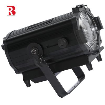 China 200W DMX512 Manual Zoom Aluminum Alloy LED Fresnel Stage Lighting 2/5CH for sale