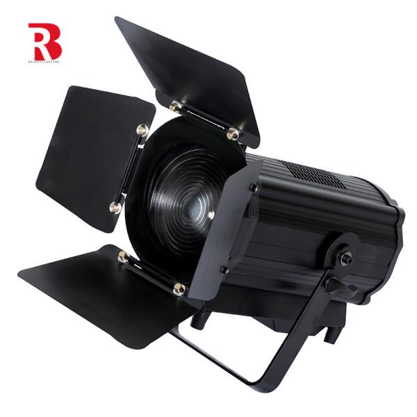 Quality 150W/200W/300W Black Auto CW WW LED Fresnel Spot Light For Professional Stage for sale