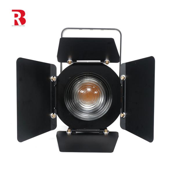 Quality 150W/200W/300W Black Auto CW WW LED Fresnel Spot Light For Professional Stage for sale