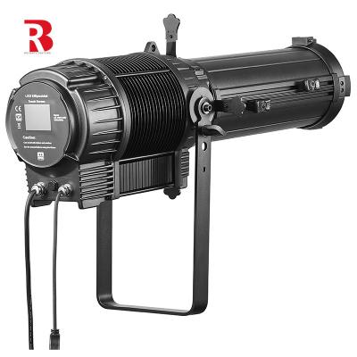 China Fan Less LED Stage Strobe Lighting Ellipsoidal RGBAL 300w 5 In 1 for sale