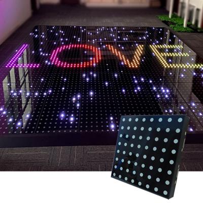 China IP55 Led Stage 50×50cm Wireless Digital Dance Floor With 3IN1 High Brightness for sale