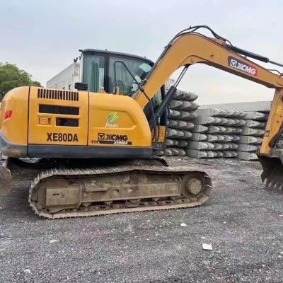 China XCMG XE80DA Crawler Hydraulic Excavator 46.3kW Agricultural Excavator for sale