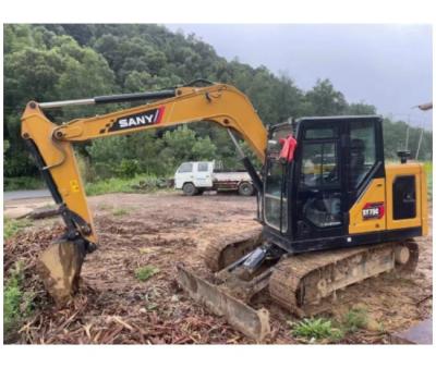 China Come from China Used Crawler Excavator good condition mini used sany75C with c SANY 75  at a low price for sale
