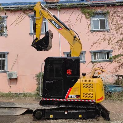 China Excavadora Sany original usada 65 75 de segunda mano 60c Excavadora de rastreo en venta