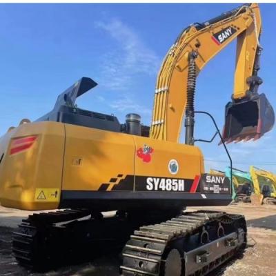 China Excavadora de equipamentos pesados usados Grande Sany 485 Excavadora usada à venda