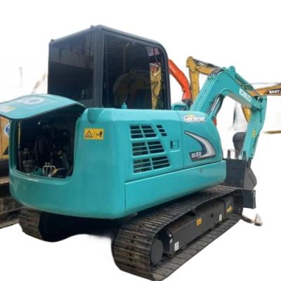 China Excavadora Kobelco original usada Sk60 Crawler Excavadora velha de 6 toneladas à venda