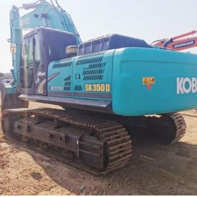 Chine Excavatrice hydraulique utilisée Kobelco Machines de construction Kobelco SK350 à vendre