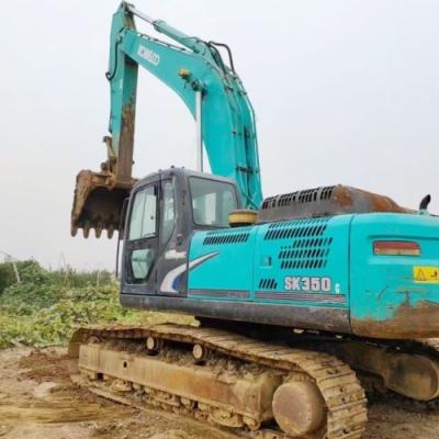 China SK350 Mini Excavadora Usada Maquinaria de movimiento de tierra de segunda mano original en venta