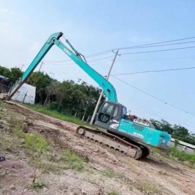 China Kobelco mini excavadora de segunda mano con brazo extendido SK260 SK260 Excavadora hidráulica en venta