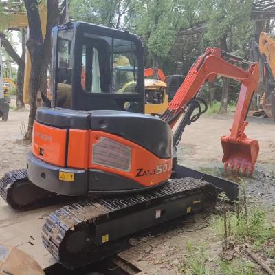 Chine ZAXIS50 Excavateur d'origine d'occasion Hitachi 5 tonnes à vendre
