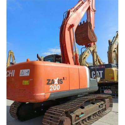 China 20T de segunda mão Hitachi Excavator Crawler Hitachi 200 de segunda mão Excavator à venda