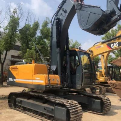 China Excavadora de rastreo usada en buen estado Hyundai 220LC-9S Excavadoras de Corea en venta