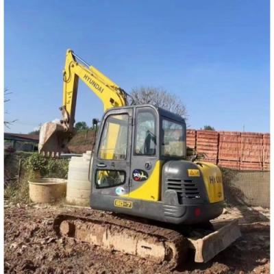 China Hydraulic Used Hyundai Excavator 60-7 Small Excavator From South Korea for sale