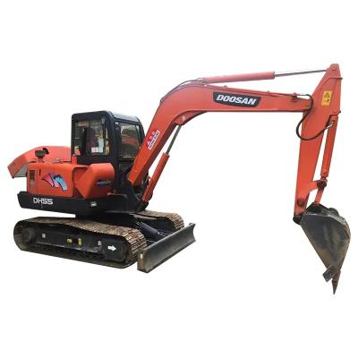 China Used Korean Doosan DH55-9 crawler excavator for sale fast shipping mini for sale in China earth moving cheap for sale