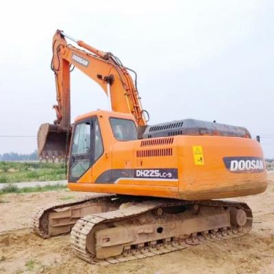 Chine Économie de carburant Excavateur d'occasion 225-9 Excavateur moyen Doosan à vendre