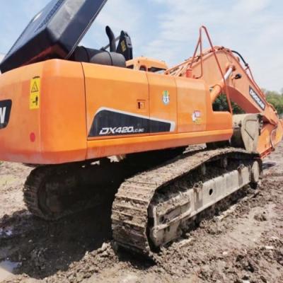 China Doosan 420 Second Hand Mini Excavator Heavy Duty 42 Tons Excavator for sale