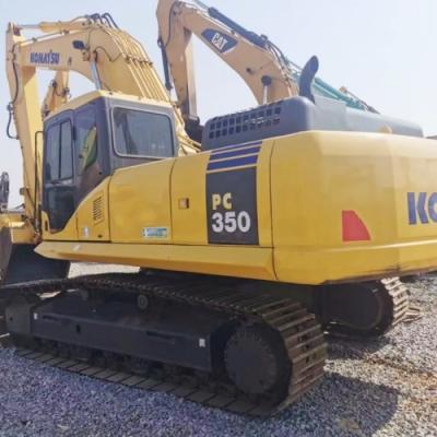China PC350 Excavadora Komatsu de segunda mão Força de escavação Boas condições PC350 à venda