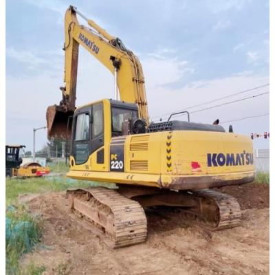 Chine PC220-8 Pc220 Excavateur Komatsu d'occasion 220 Excavateur hydraulique à rampe 22 tonnes à vendre