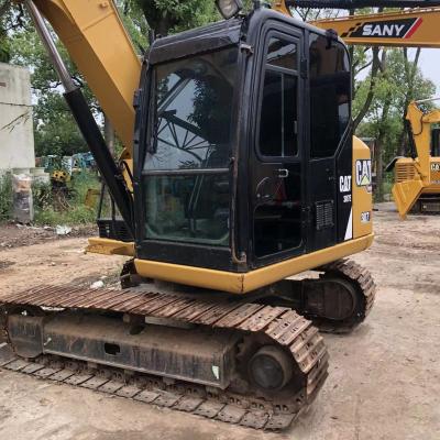 China Excavadora de máquinas de construção usadas CAT 307E2 Caterpillar Excavadora de 7 toneladas à venda
