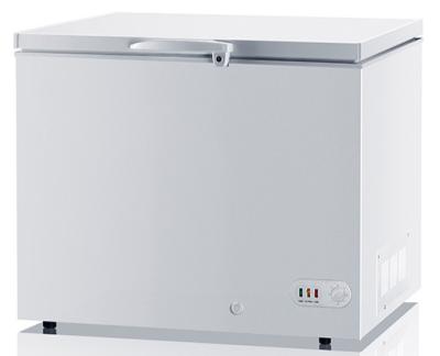China 305L Single Door Chest Freezer Deep Freezer With Lock Single Temperature for sale