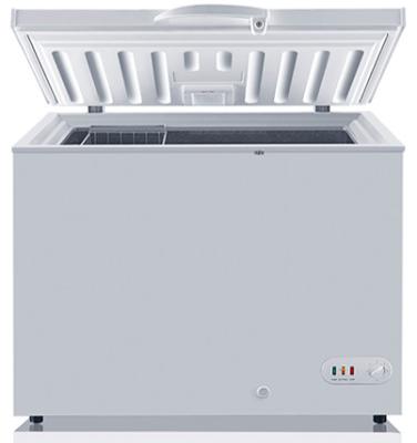 China CFC Free Commercial Deep Freezer , 350l Chest Freezer Adjustable Front Feet for sale